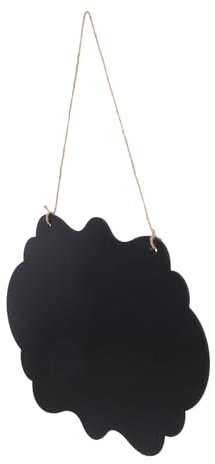 Doppelseitige Kreidetafel zum Aufhängen, Holz, mit Seil, für Zuhause, Büro, Hochzeit