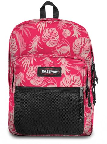 Eastpak Pinnacle Rucksack 38L (42 x 32 x 25,5 cm), Extra großer Schul- & Freizeitrucksack, robuster Multi-Fach Rucksack mit Organizer und gepolsterten Trägern - BRIZE PINK BEIGE