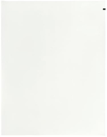 SCHÖNER WOHNEN Hochwertige Tischdecke 140x260cm Frühling Weiß Uni - Tischwäsche modern aus 100% Baumwolle für Esstisch & Küchentisch - Ostern Tischdeko - Tischtuch Dekoration Öko-Tex