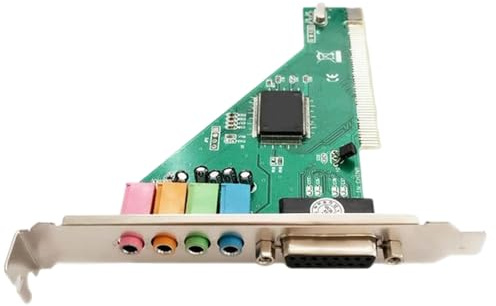 Tsophreniq Scheda audio 4.1 Canali Computer Desktop Interno Stereo Surround per Gaming Accessori Desktop