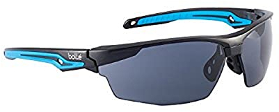 BOLLE Tryopsf Gafas de Seguridad, Gris, 5.6 x 1.7 Inch