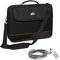 PEDEA laptop bag Trendline bag for notebooks with screens up to 20.1 inches (51 cm); shoulder bag with shoulder strap incl. notebook lock, black