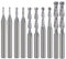 EU_HOZLY Fräser für Holzarbeiten, Durchmesser 1 mm, 1,5 mm, 2,0 mm, 2,5 mm, 3,175 mm, Hartmetall-Kugelkopffräser, CNC-Gravierfräser