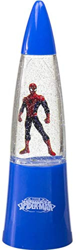 LAMPADA LED CON GLITTER SPIDERMAN M96509
