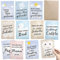 FÜR ZWILLINGE: 30+1 Meilenstein Foto- und Erinnerungs-Karten als Geschenk zur Geburt - mit Baby-Tagebuch, inkl. Geschenkbox und Glückwunsch-Karte - DIN A6