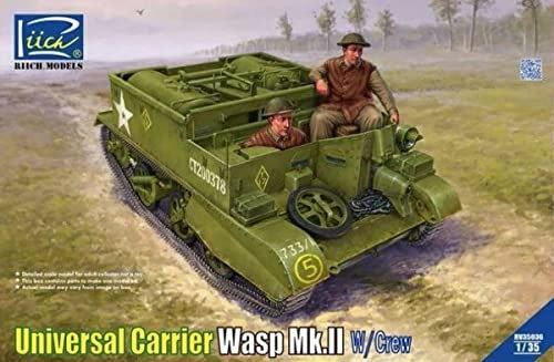 Riich Models Universal Carrier Wasp MK.IIC w/Crew sind in The First Batch of produ- 1:35