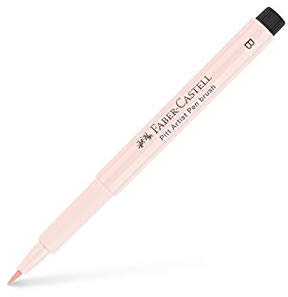 Faber-Castell – Set di 3 pennarelli Pitt Artist Pen Brush rosa pallido