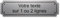 Plaque gravée personnalisée 1 ou 2 lignes 14,5x4cm autocollante Alu Brossé