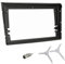 Sound way Kit Montaggio Autoradio Mascherina Adattatore 9 Pollici Compatibile con Fiat Bravo 2006-2018