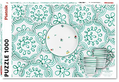Piatnik 5548 - Gmundner Keramik 1000 Teile Puzzle