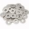 AMLOOPH Unterlegscheiben M3, Große Flach Unterlegscheiben M3 x 7mm Dicke 0,5mm Edelstahl Beilagscheiben DIN125 A2 V2A (50 Stück) Rostfreie Edelstahlscheiben für Schrauben & Muttern & Gewindestange