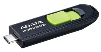 ADATA USB 256 Go UC300 bkgn 3.2 USB Type C Interface USB 3.2 Gen 1