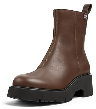 Camper Milah K400725, Stivale alla caviglia Donna, Marrone medio 002, 41 EU
