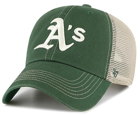 '47 MLB Oakland Athletics A's Cleanup Trawler Trucker Basecap Cap Kappe Baseball Baseballcap
