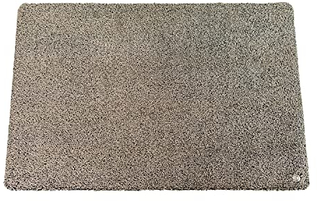 Ha-Ra Innen-Fußmatte Eco Premium Beige I rutschfeste Matte I Nachhaltige Türmatte innen I saugfähiger Fußabstreifer I Schmutzmatte Innenbereich I Fußmatte waschbar in 80 x 120 cm