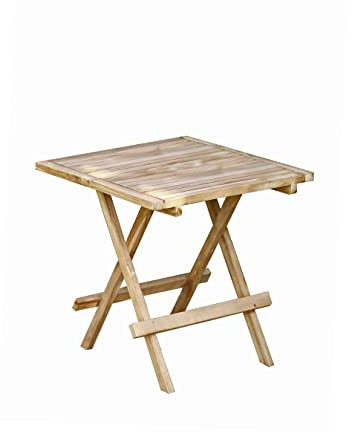 Beistelltisch SIMUK quadratisch Teak Tisch Gartentisch Gartenmöbel Möbel Outdoor