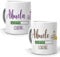 mundohuevo Pareja de tazas para la familia| Tazas con frase “Abuelo/Abuela Loading”|Capacidad 350ml| Taza de cerámica AAA | Diseño único| Tazas divertidas para tus familiares| Regala alegría.