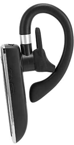 Headset, Einohrig Drehbares, Kabelloses Business-Headset mit Ladestation, Freisprech-Ohrhörer, Noise-Cancelling-Headset Zum Fahren von Geschäftssportarten