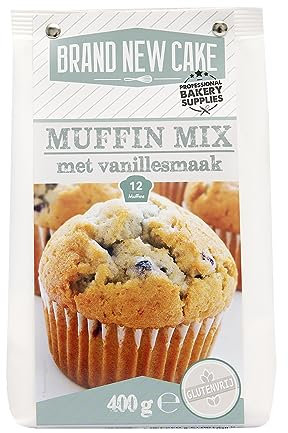 BrandNewCake® Préparation pour Muffins 400g - Mélange à Gâteau - Sans Gluten
