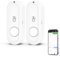 ORIA 2 Pack Wireless Thermometer Hygrometer, Bluetooth Room Thermometer, Smart Temperature Sensor with Data Export, APP Alerts, High Precision Indoor Thermometer for Garage, Greenhouse, Home, Baby