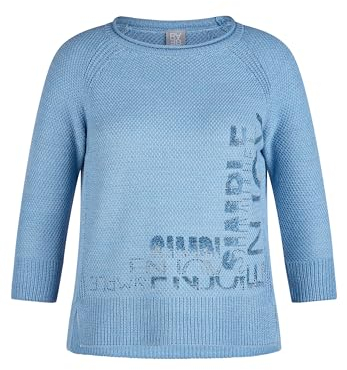 Rabe Pullover Unifarben - Rundhals, 3/4 Arm