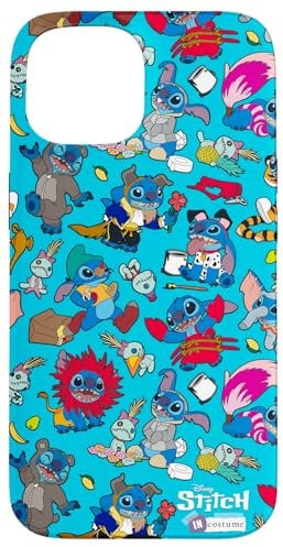 iPhone 15 Disney 100 Stitch in Costume Disney Characters and Scrump Case