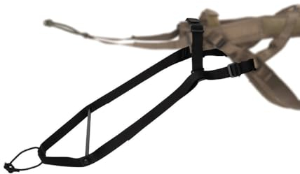 Non-Stop Hundebekleidung, Zugbefestigung, Arbeitshund, Einheitsgröße, Schwarz