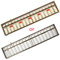 Itkcozcg Bürobedarf, 17-stellige Stäbe, Soroban, Standard, chinesischer japanischer Taschenrechner, Zählwerkzeug, Farbreferenzbild, Length 37CM*Width 8cm, Bürobedarf