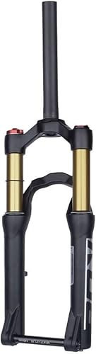 JvFbjLF Forcella Ammortizzata pneumatica for Mountain Bike da 24 Pollici, Forcella MTB da Viaggio, Ponte Posteriore, 110 mm, Forcella Anteriore a Tubo Dritto 1-1/8(Manual)