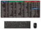 Generic Excel Shortcuts Mouse Mat - 300x800mm Large Extended Keyboard Desk Mat with Anti-Slip Rubber Base and Easy-to-Clean Plastic/Vinyl Surface in Black for Computer Laptop Home Office Gaming