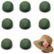 QIUMING Steckschaum für Blumen Steckschaum Kugel Steckmasse Steckschwamm Blumengestecke Steckziegel Steckmasse Für Frischblumen Steckmass für Tisch, Hochzeit, Weinflaschendekor (8, Halbkreis)