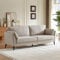 Sicaan Skandinavisches 3-Sitzer-Sofa Maja aus beigem Stoff