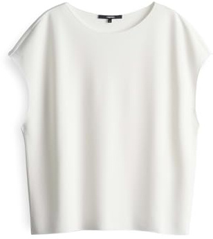someday Damen Sweatshirt | Sweatshirt UVALERIE Regular mit dezenter Kantenverarbeitung Milk, 42