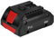 Batterie Lithium 18V 8.0Ah 21700 40T De Remplacement Compatible avec Bosch, Compatible avec ProCORE BAT609 BAT618(4.0Ah)