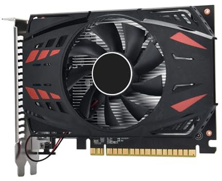 ZIDDAR GT730 Carte graphique 4 Go DDR3 128 bits pour bureau d'entreprise PCIE X16 VGA PC Vidéo de remplacement