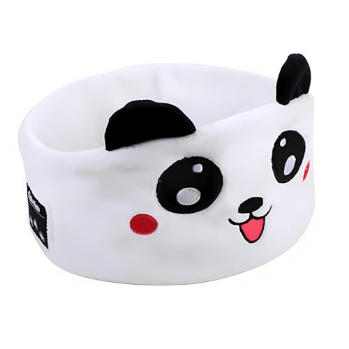 Syfunlv Kids Headphones Headband Wireless,Sleep Mask Headphones,With Thin Speakers and Super Soft Fleece,Bluetooth V5.0,Removable Speakers,Washable Headband,for Girls Boys (Style 2)