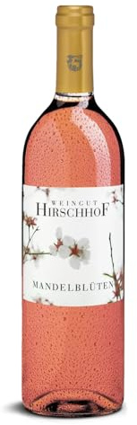 DELINAT – Hirschhof Mandelblüten Rosé 2024 – Deutscher Roséwein halbtrocken – Bio-Wein aus Rheinhessen, vegan (1 x 0,75l)