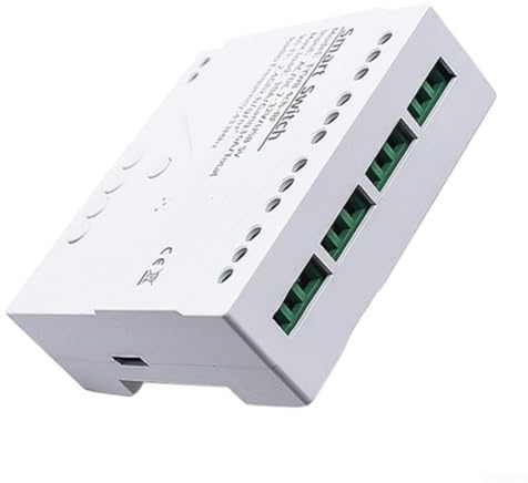 Oniissy 4 Channel For Smart For ZigBee Wireless Dry Contact Relay Switch Module For Tuya - Voice Control Relay - Home Automation Module - Remote for ACCESS Relay(AC85-250V)