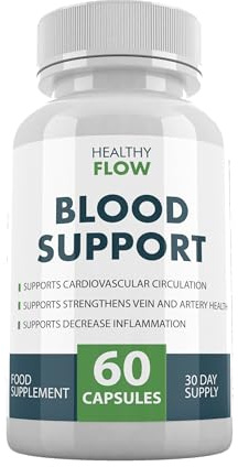 Healthy Flow Blood Support 60 Capsules 1 Month Supply