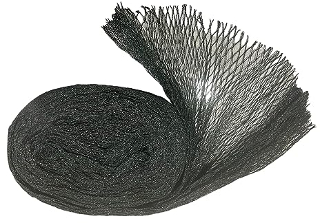 CHOMIK Schutznetz für Teich, Obst & Gemüse, gegen Schmutz, Laub & Vögel, Engmaschiges Vogelschutznetz für Garten, Teichnetz, Gartennetz, 10 x 25 m (250 m²)