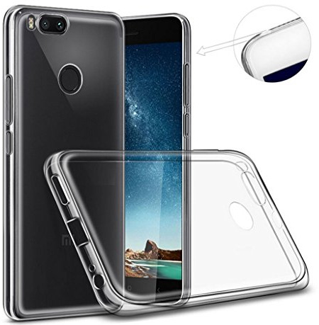 Funda Gel TPU FINA ULTRA-THIN 0,5mm TRANSPARENTE para XIAOMI MI 5X / MI A1
