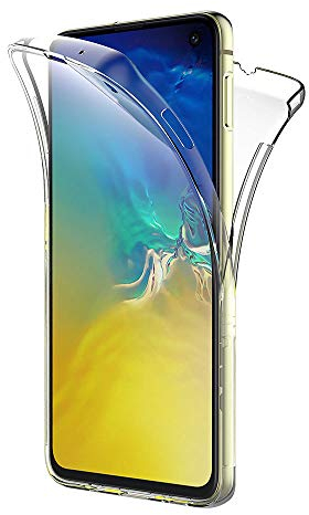 AICEK Coque Samsung Galaxy S10e, 360°Full Body Transparente Silicone Coque pour Samsung S10e Housse Silicone Etui Case