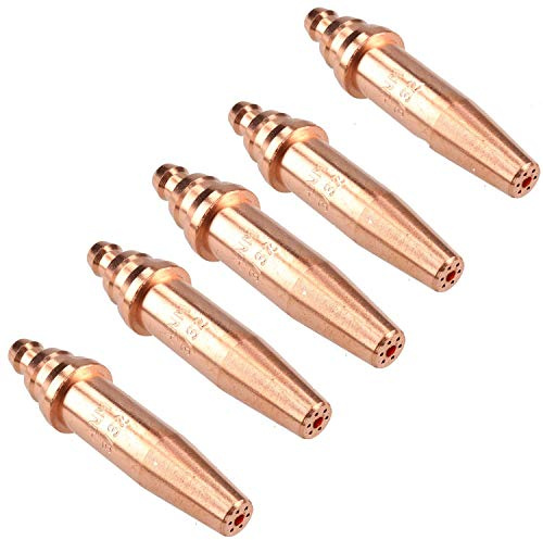 ANM Oxygen Acetylene Gas Cutting Nozzle Tip Standard 3/32 90-150mm 5pk