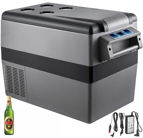 VEVOR Frigorifero Portatile 45 L frigo portatile elettrico Piccolo Frigorifero 45 W Frigorifero per Auto 27 x 14 x 18 Pollici Congelatore Domestico