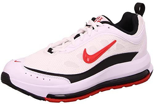 Nike Herren Air Max Sneaker, White/University Red-Black, 44 EU