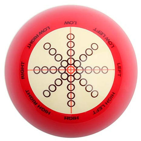 Joyzan Training Cue Balls Standard Billard, Spielball Billiard Trainingstraining Pool Ball Tragbarer Spieltraining Übungsassistent Zubehör Aid Harz Billardtrainings Queue Snooker Erwachsene 5.72cm
