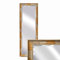 BD ART Wandspiegel Deko Garderobenspiegel Ganzkörperspiegel Silber/Gold 48cm x 138cm