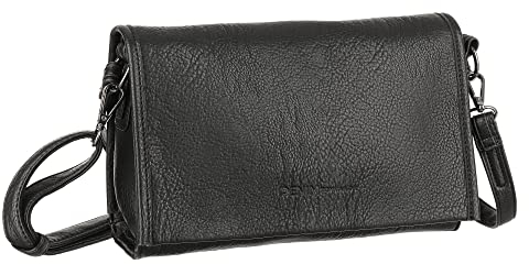 Denim TOM TAILOR, EVI, Damen, Umhängetasche, S, Schwarz