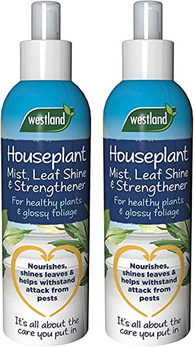 Westland Houseplant Mist & Leaf Shine (250ml) x 2