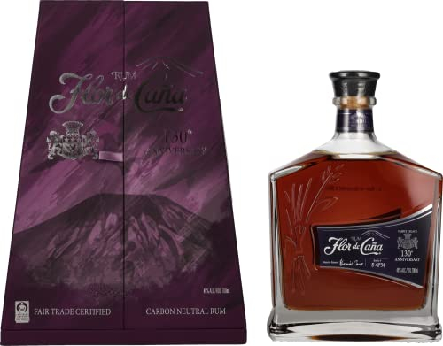 FLOR DE CAÑA 130e anniversaire - Rhum 45% Vol. 0,7l